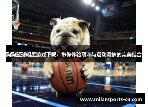 狗狗篮球明星游戏下载，带你体验萌宠与运动激情的完美结合